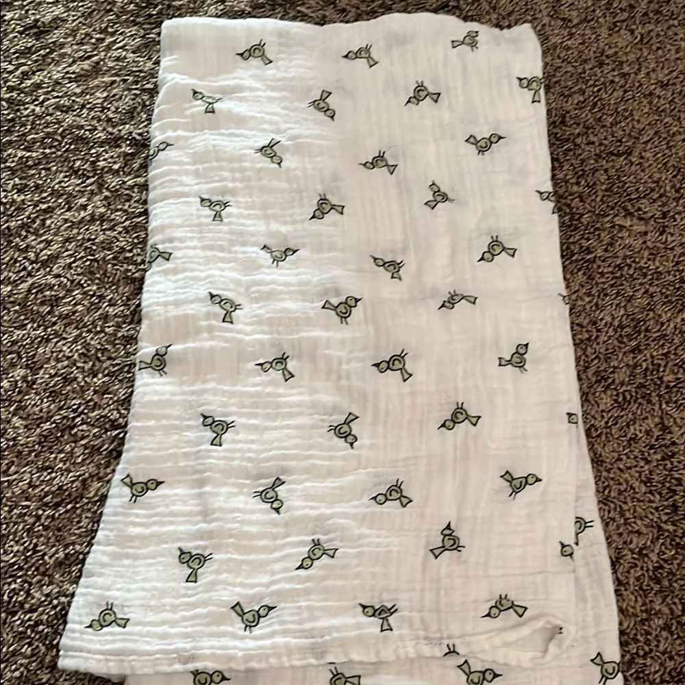 Aden + Anais Bird Pattern Blanket